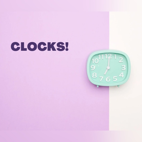 Clocks!! - Picture 1 of 1